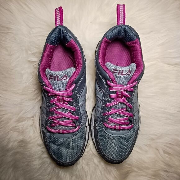 Fila All Terrain Pink- Grey- green sneakers - Picture 2 of 9